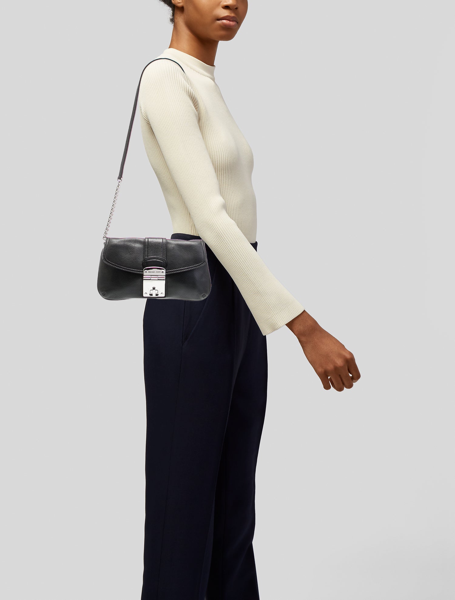 Michael Kors Leather Crossbody Bag